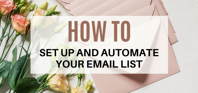 how to set up and automate your email list