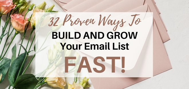 how to build your email list fast