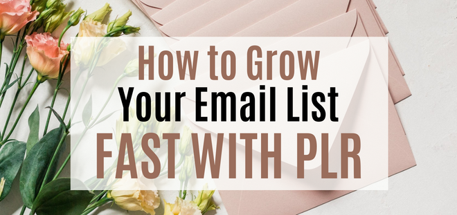 how to grow your email list fast