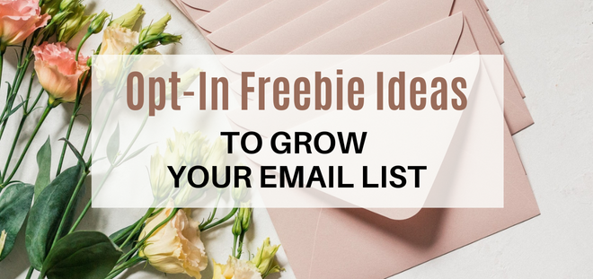 promote your opt-in freebies