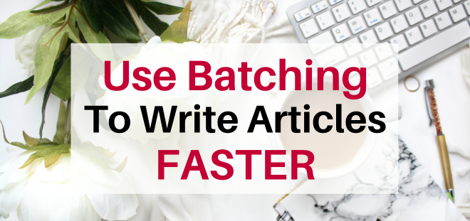 Write faster with batching strategies
